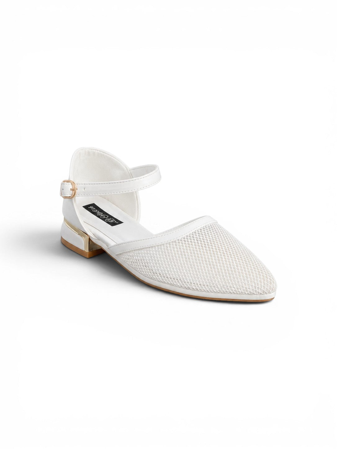 sandal flat Leather with mesh SF-64