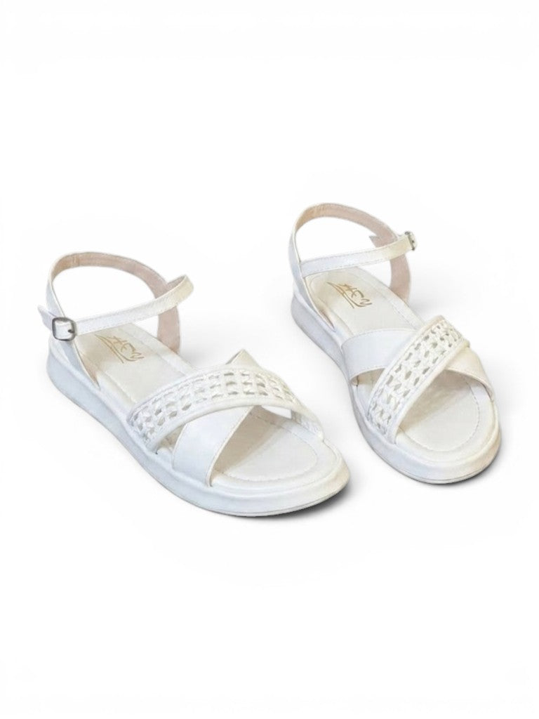 sandals flat leather Uniquely styled SF-63