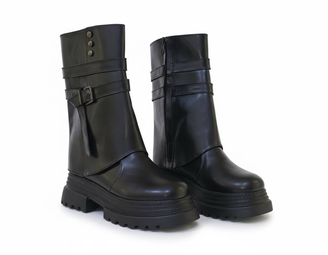 Long Boot Leather Elegant LB-51