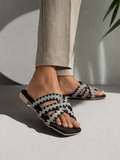 Slipper Flat Diamond Stylish  SL-225