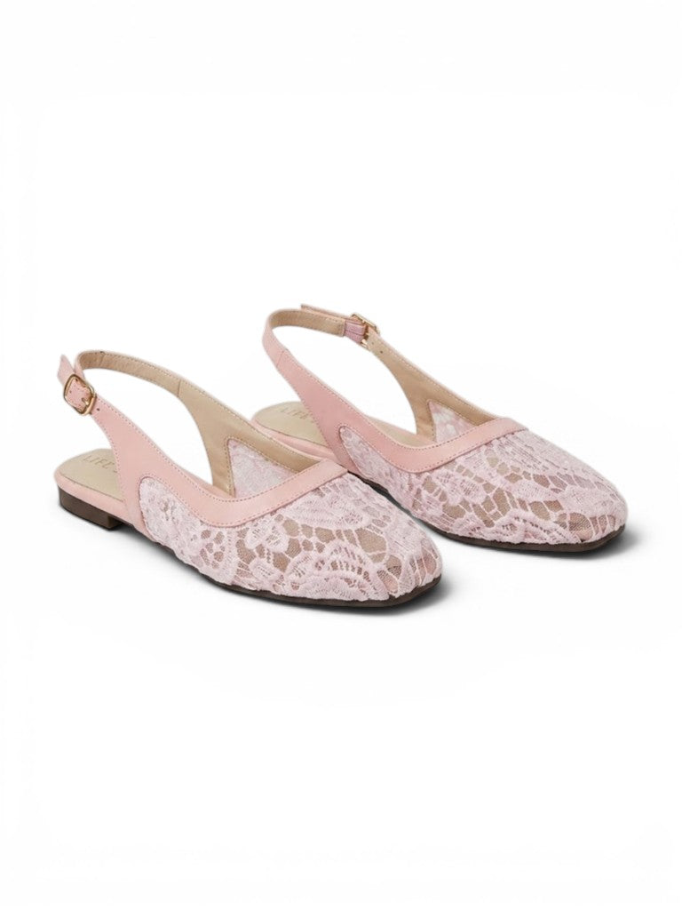 Ballerina Flat Dentelle With Buckle BF-809
