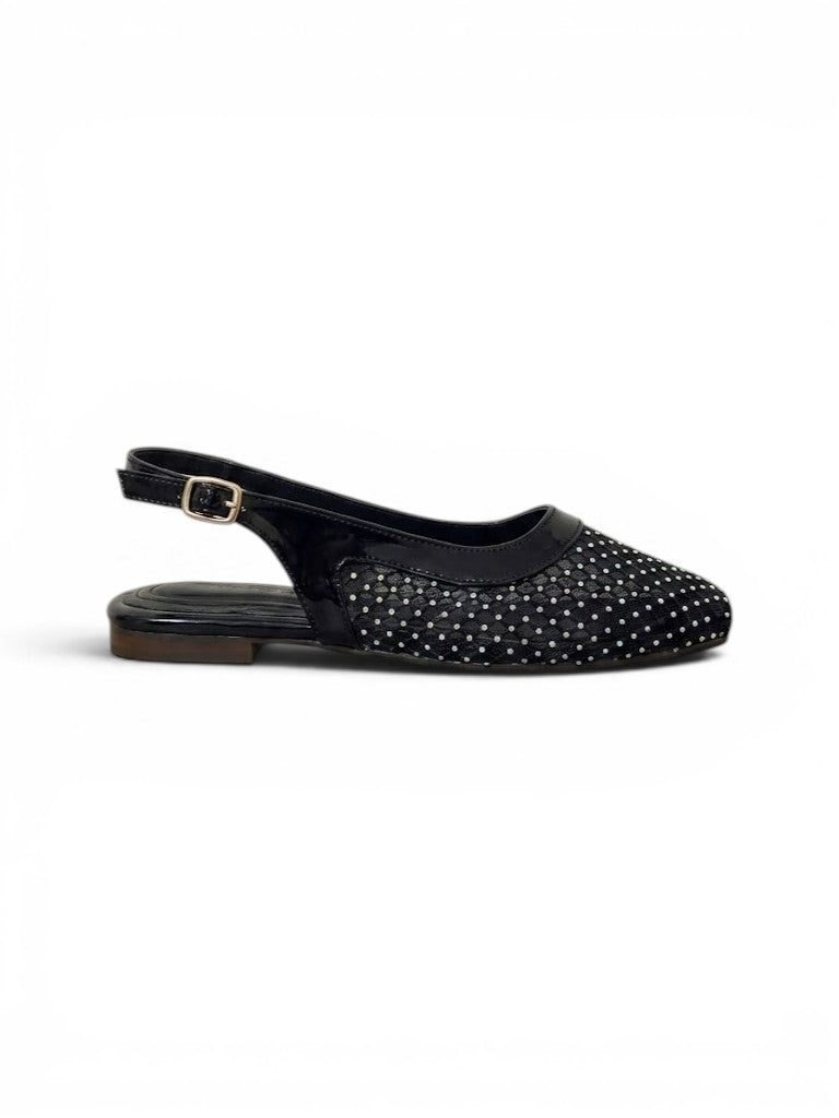 Ballerina Flat Mesh With Buckle BF-808