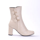 BOOT HEELS LEATHER  -R-3