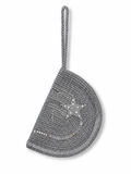 Handbags raffia With a sparkling star and pearl details ZK-1