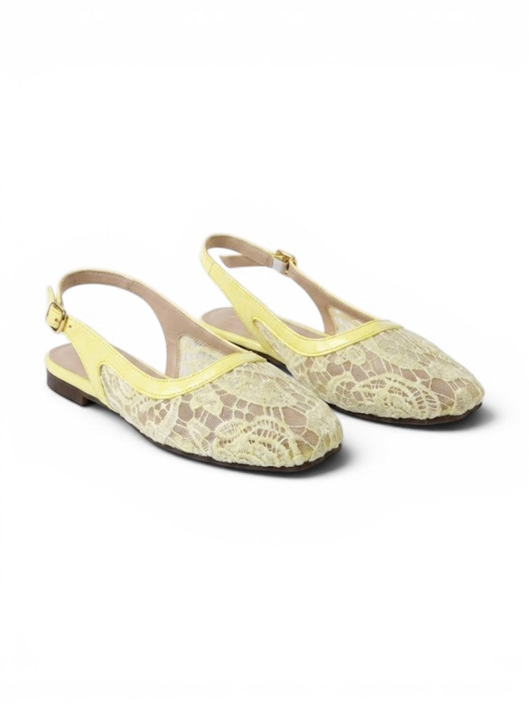 Ballerina Flat Dentelle With Buckle BF-809