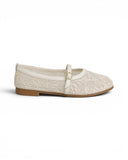 Ballerina flats fabric embroidered BF-811