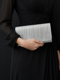 crossbody evening bag Pleated Design ZS-10