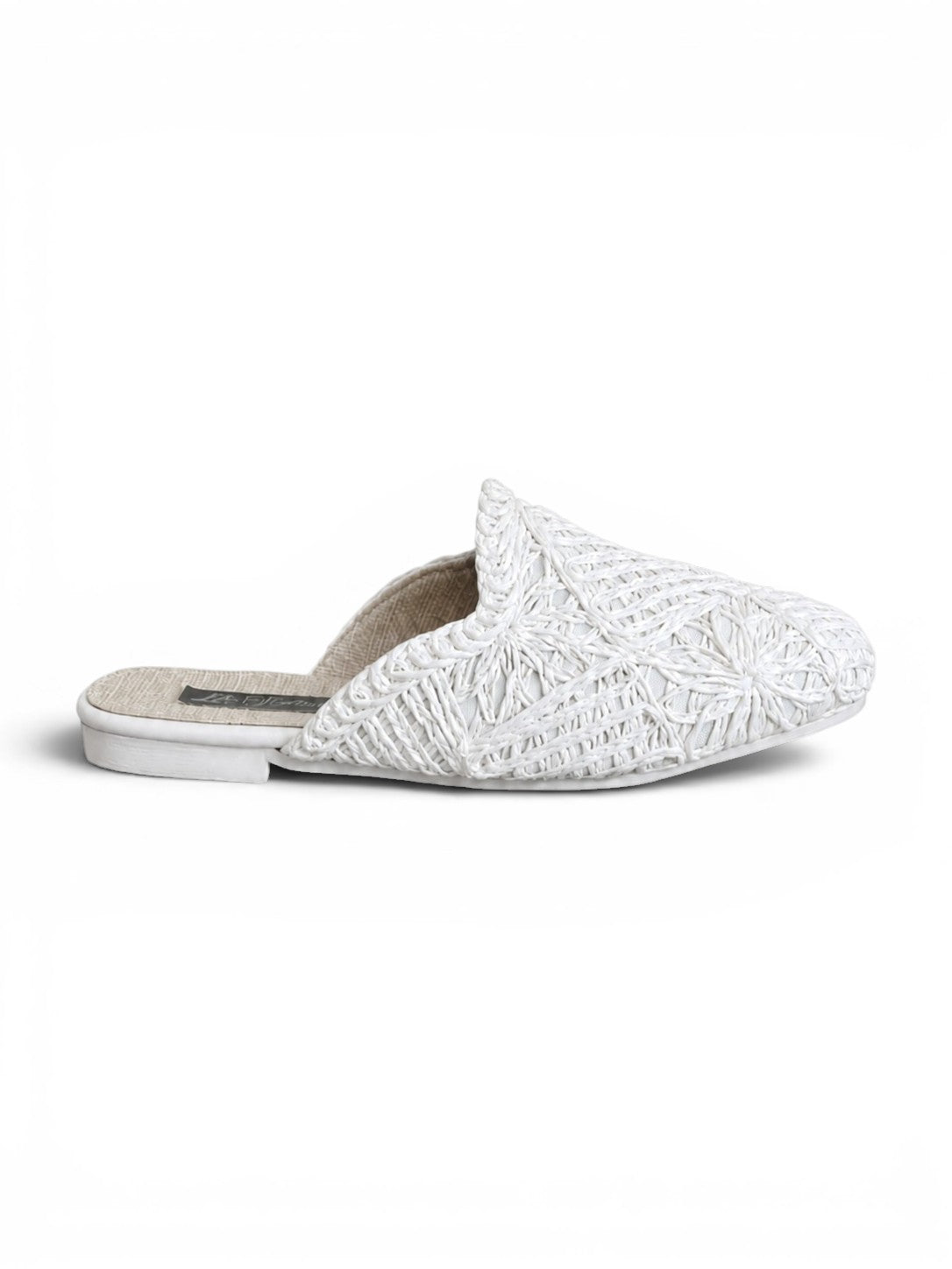 Mules Flat Burlap Elegant SB-705