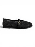 Ballerina flats fabric embroidered BF-811