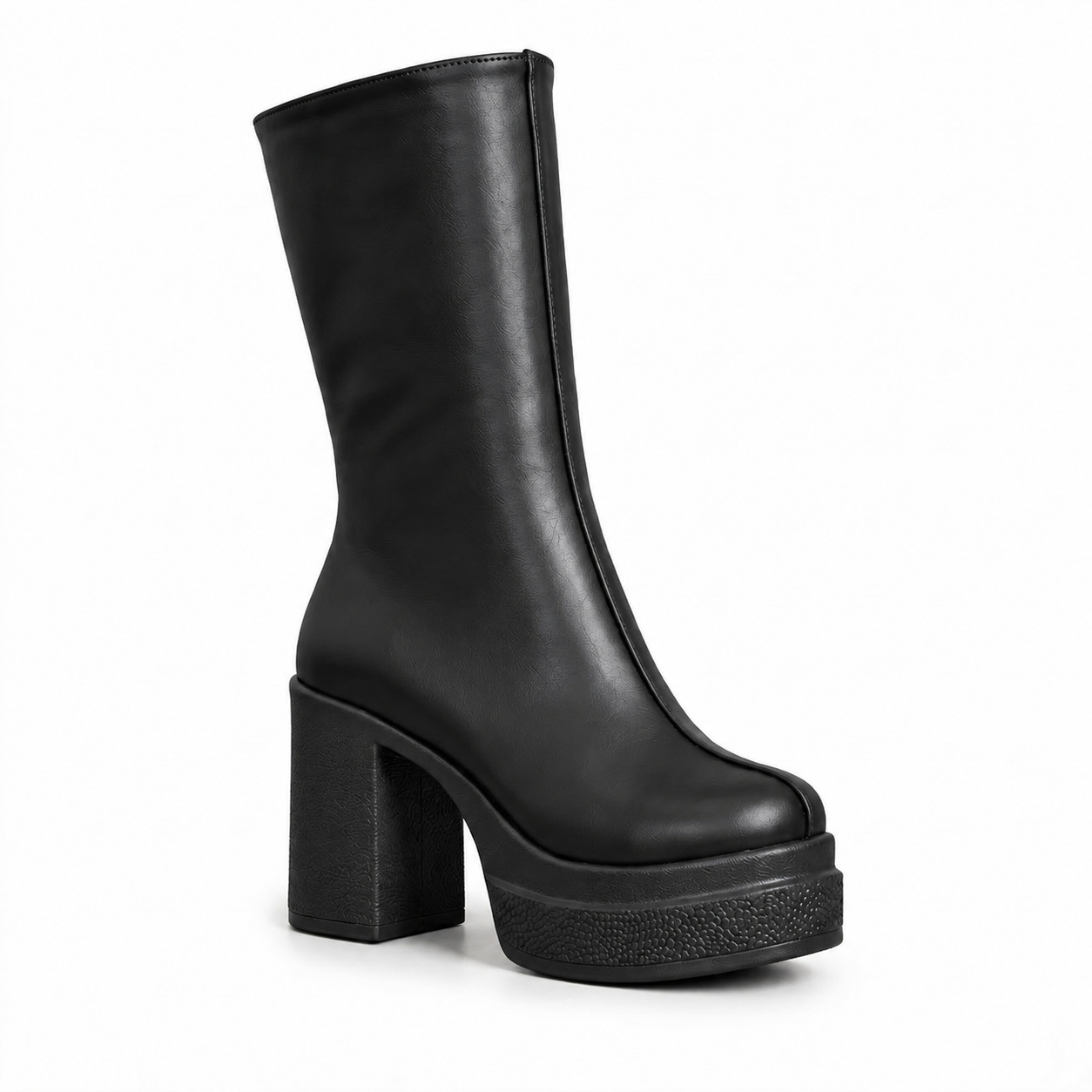 Long Boot High Heel Leather LB-44