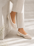 Ballerina flat fabric mesh BN-521