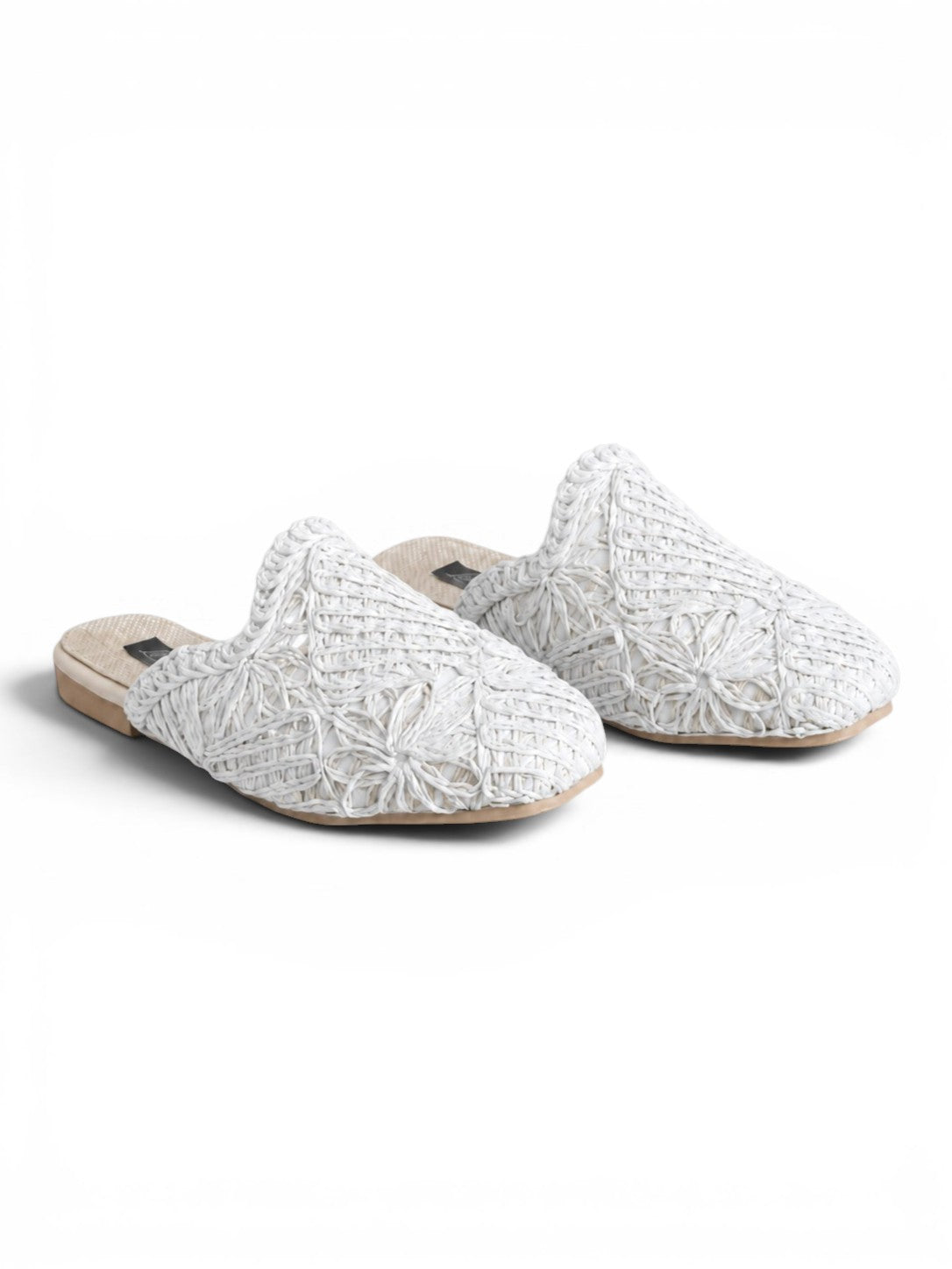 Mules Flat Burlap Elegant SB-705