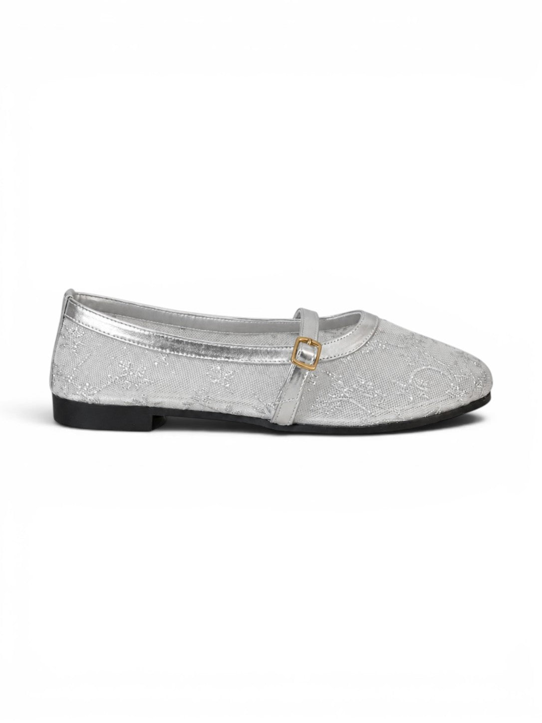 Ballerina flat fabric Dentelle elegant BF-814
