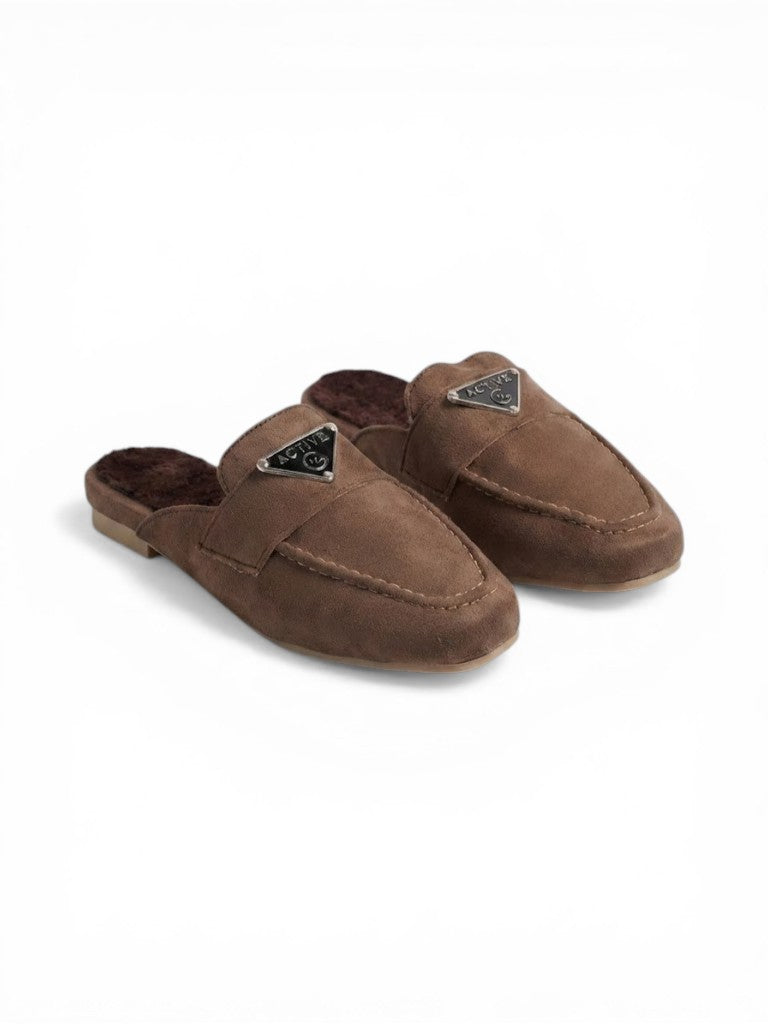 Mule Suede Flat Stylish SB-24