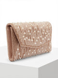 Crossbody evening bag With sparkling stones and beads ZS-7
