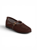 Ballerina flat Leather In a distinctive way BF-813