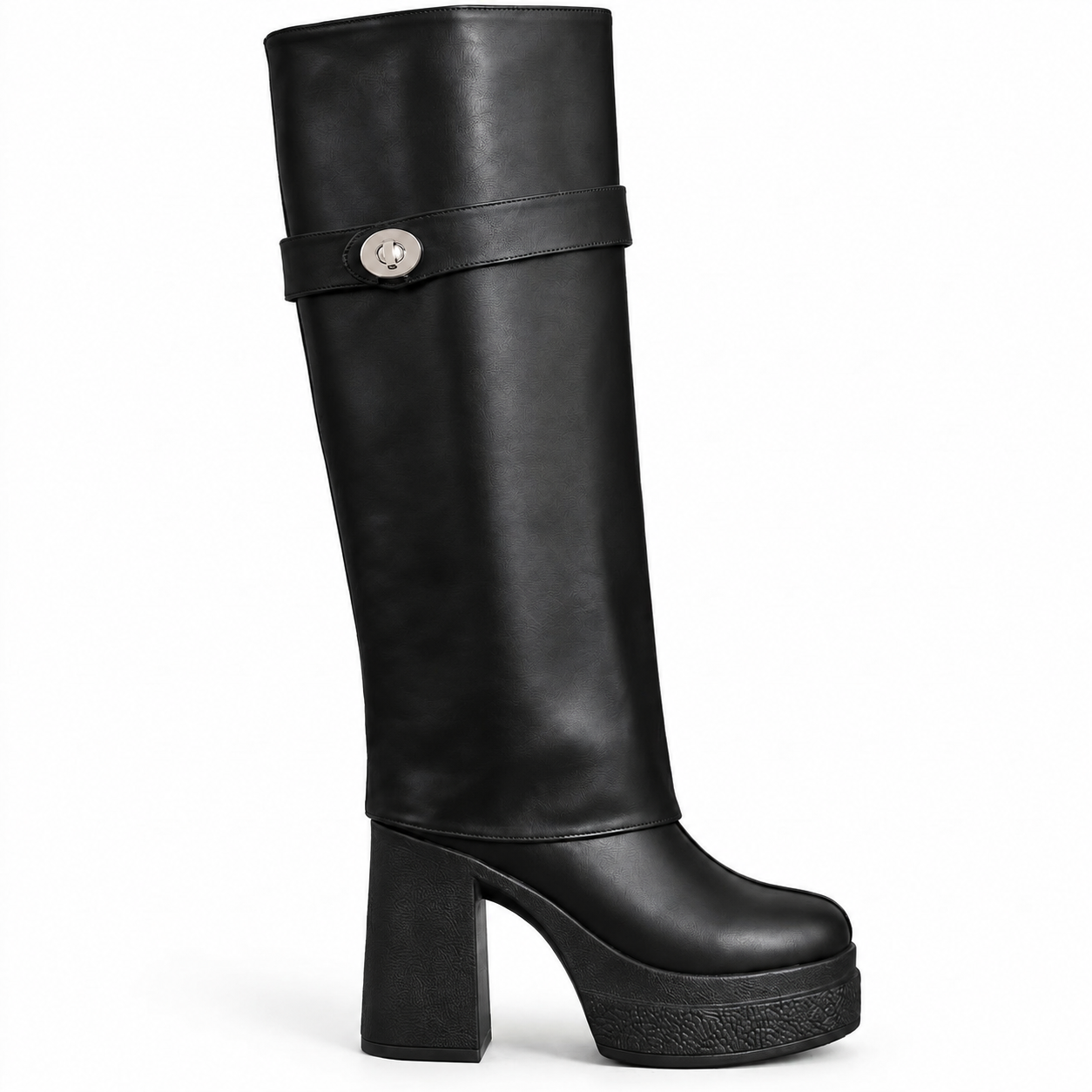 Long Boot High Heel Leather LB-44
