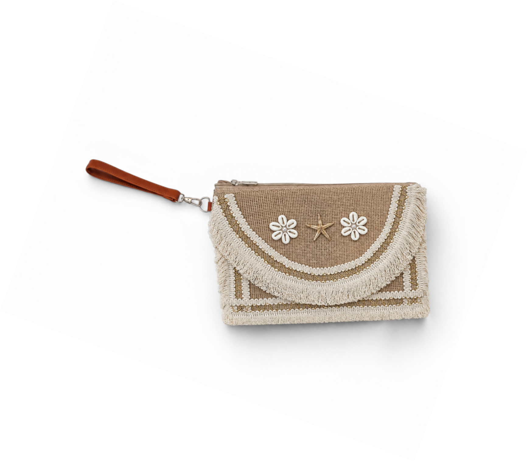 Handbags Summer Decorated with shell roses ZT-9