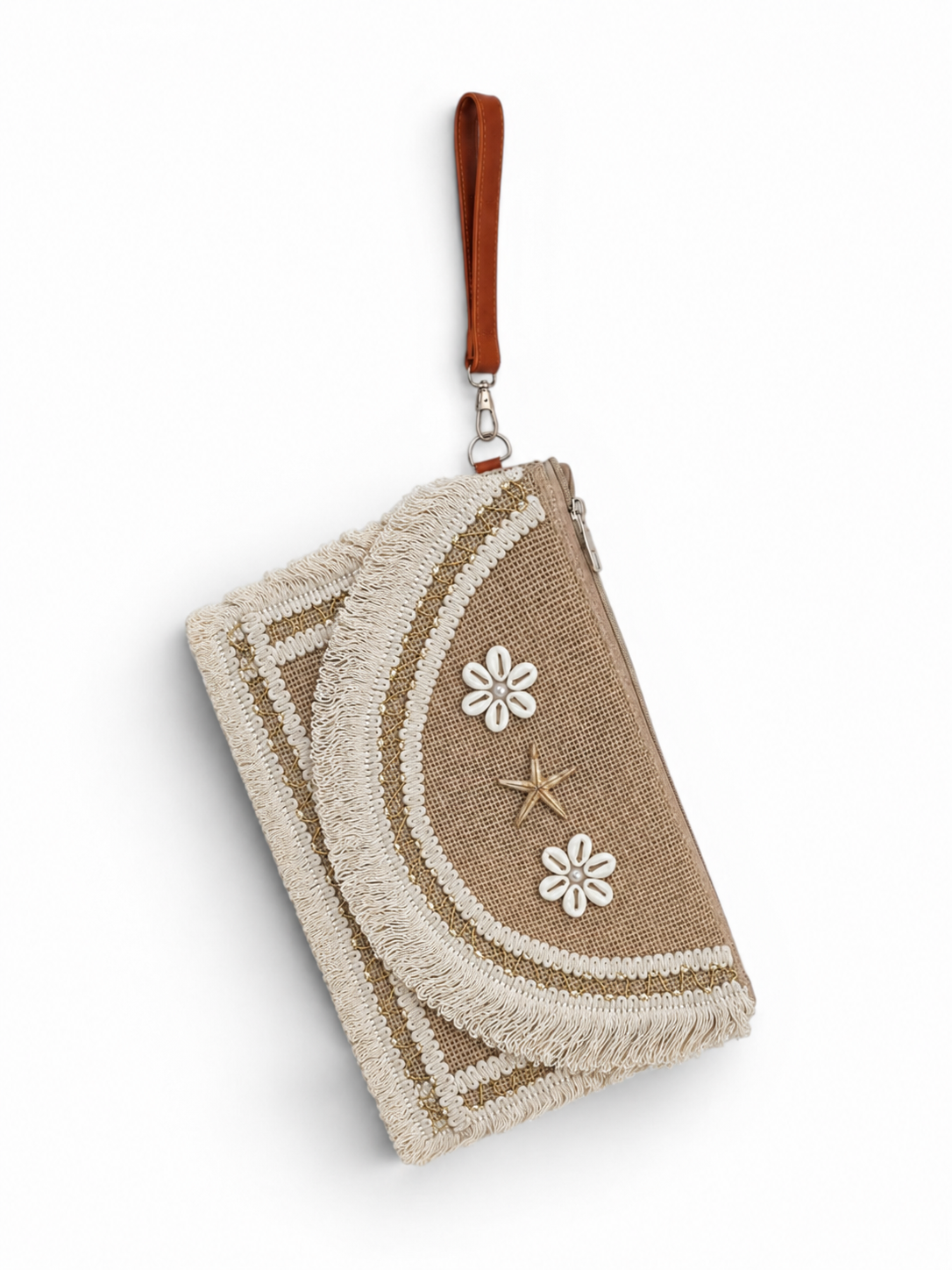 Handbags Summer Decorated with shell roses ZT-9