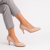Shoes Heels Leather Elegant GZ-15