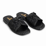Slippers Flat cheongsam Mesh with bow SL-261