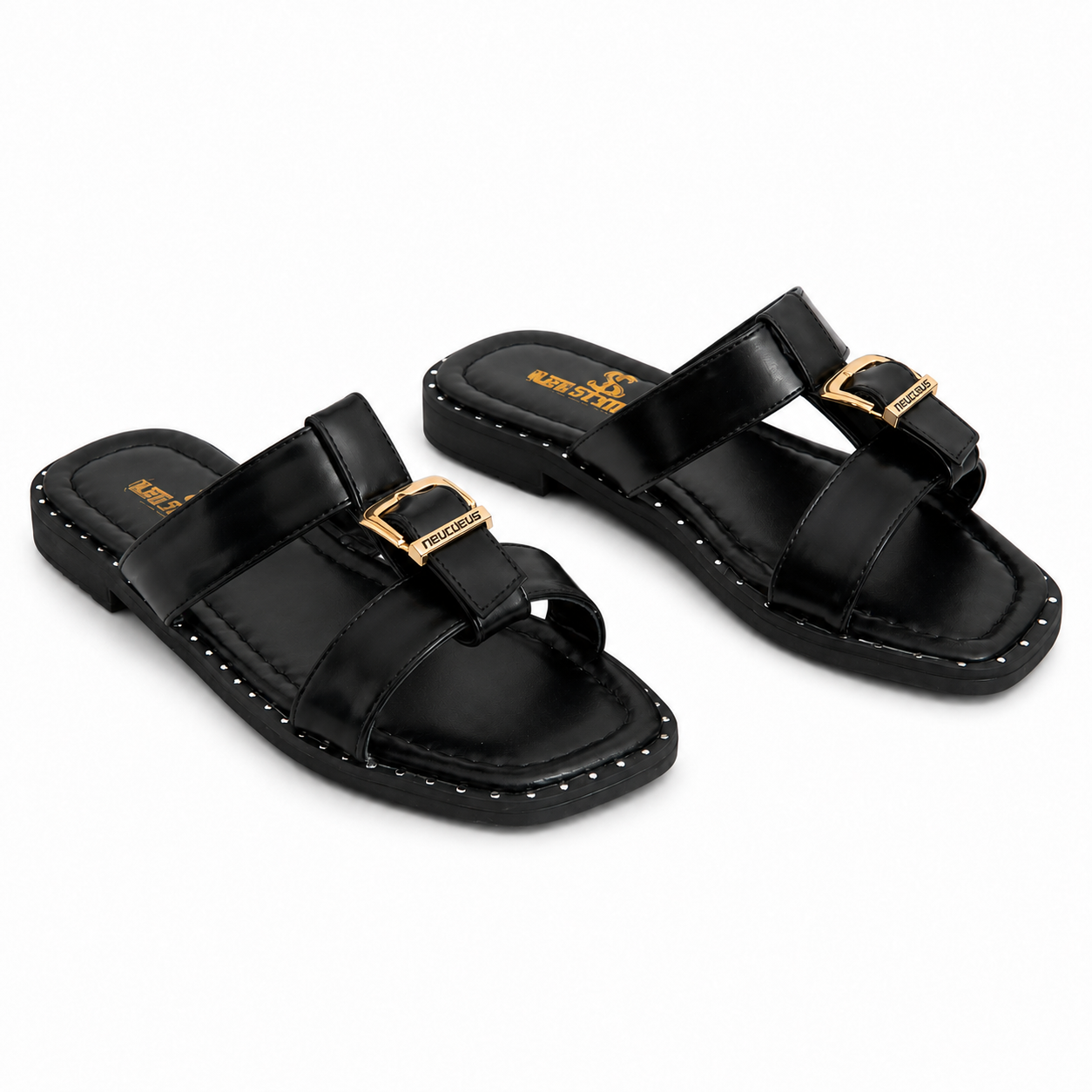 Slippers Flat Women's with buckle SL-264