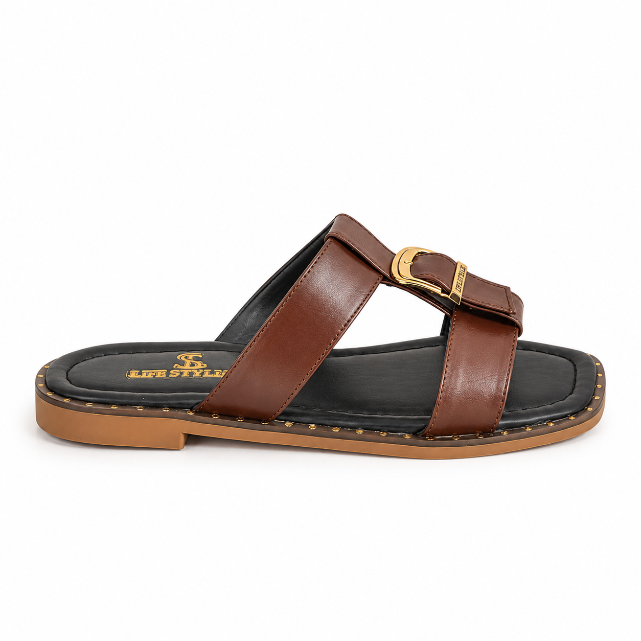 Slippers Flat Women's with buckle SL-264