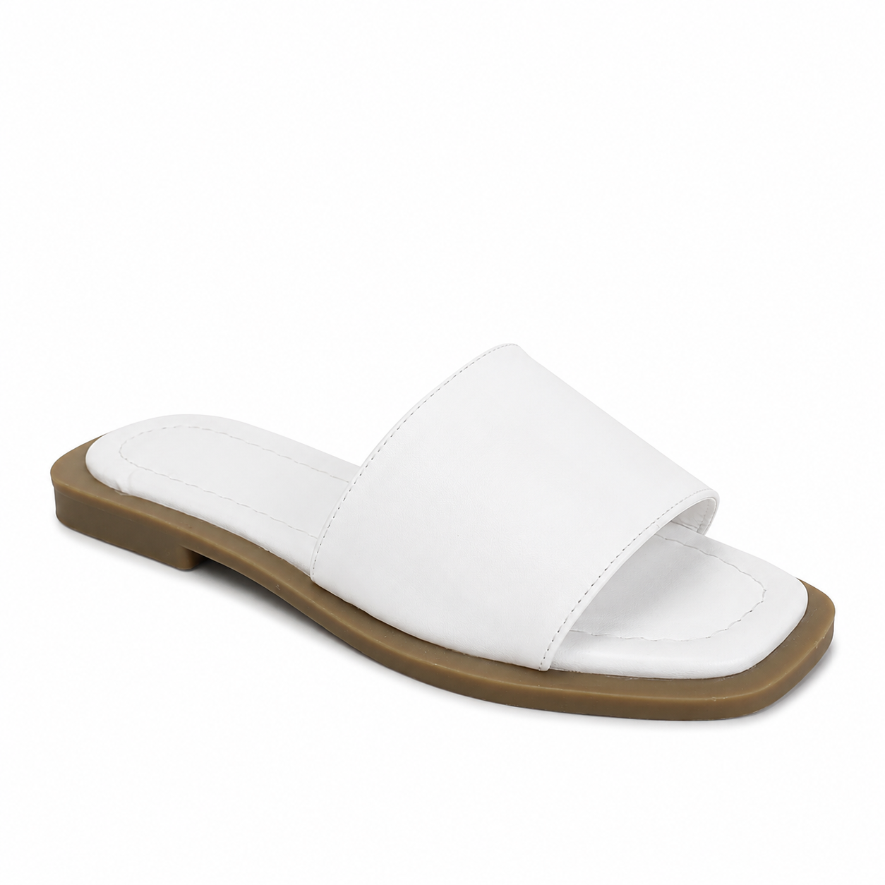Slipper Flat Leather Comfortable SL-254