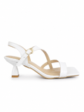 Sandal Heels Leather Glossy Unique SN-820