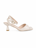 Sandal Heels Leather Glossy Elegant SN-819