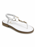 Sandal Flat Leather With Accessories SF-66