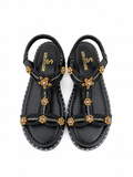 Sandal Flat Embroidered Design SF-67