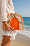 Handbags Summer with a semi-circular design ZK-2