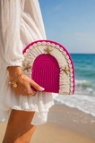 Handbags Summer with a semi-circular design ZK-2