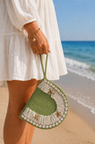 Handbags Summer with a semi-circular design ZK-2