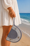 Handbags Summer with a semi-circular design ZK-2