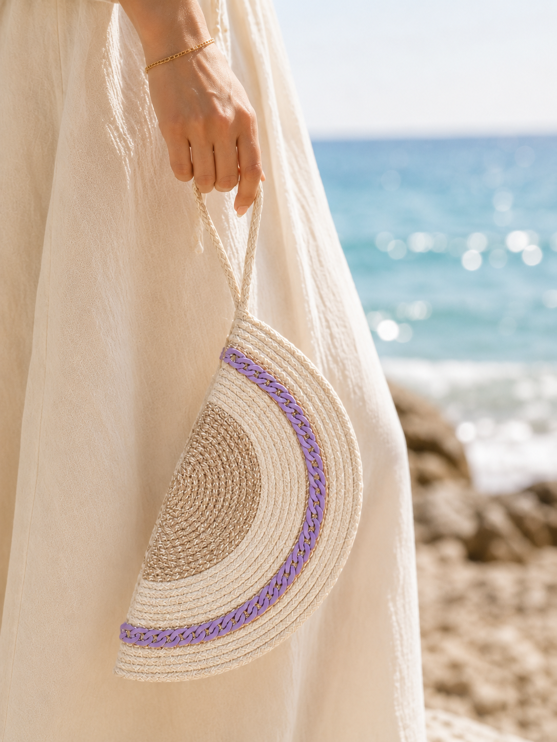 Handbags summer With decorative chain ZK-6