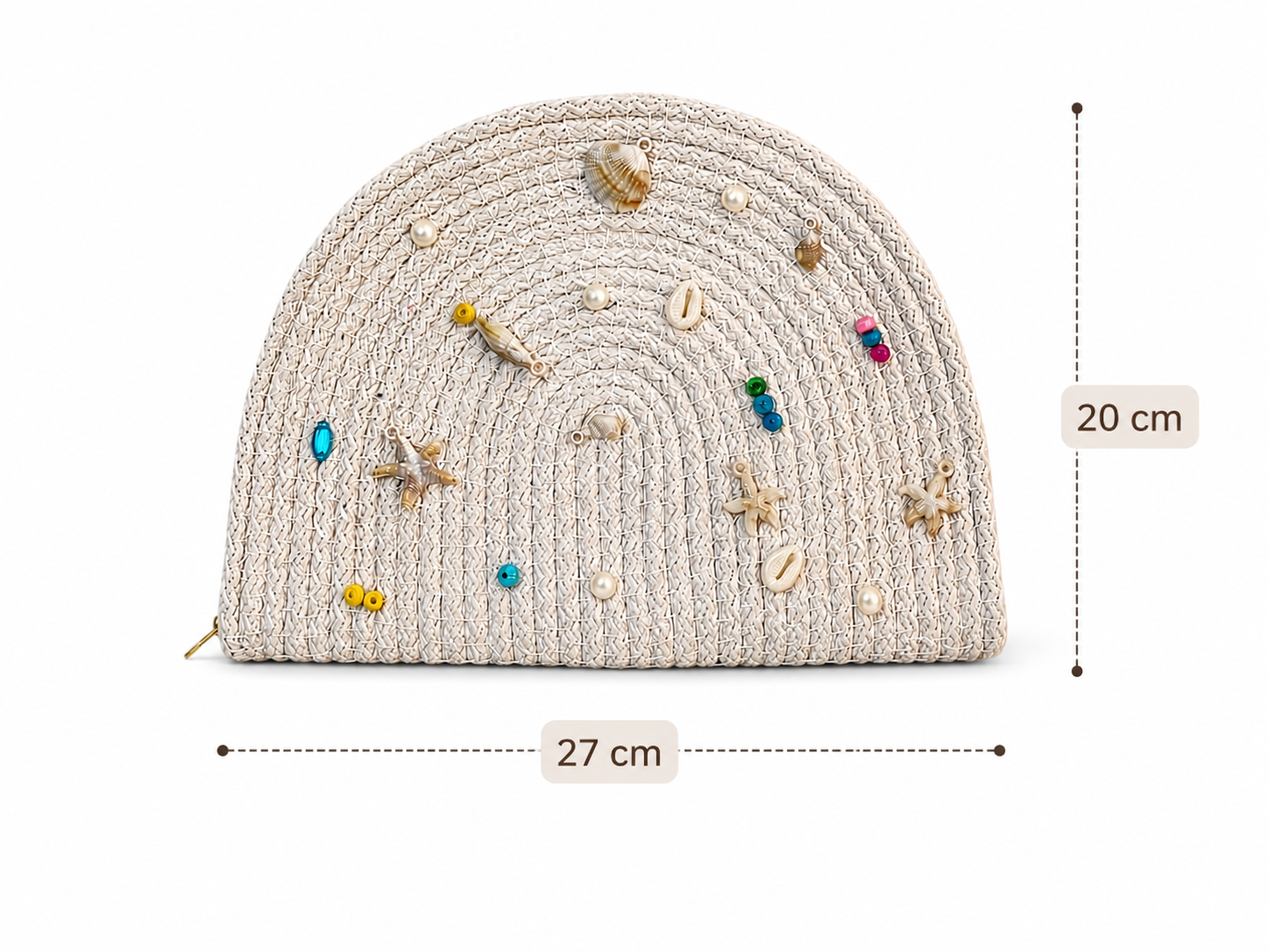 Handbags raffia With distinctive nautical details ZK-3