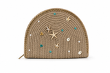 Handbags raffia Decorated with accessories ZK-4