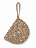 Handbags raffia Decorated with accessories ZK-4