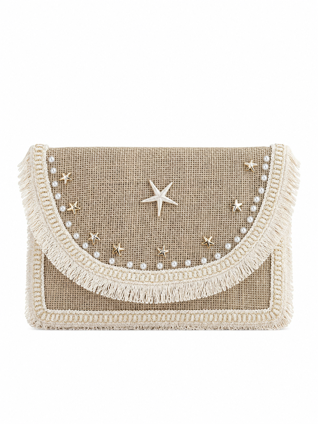 Handbags clutch Made of burlap for women ZT-12