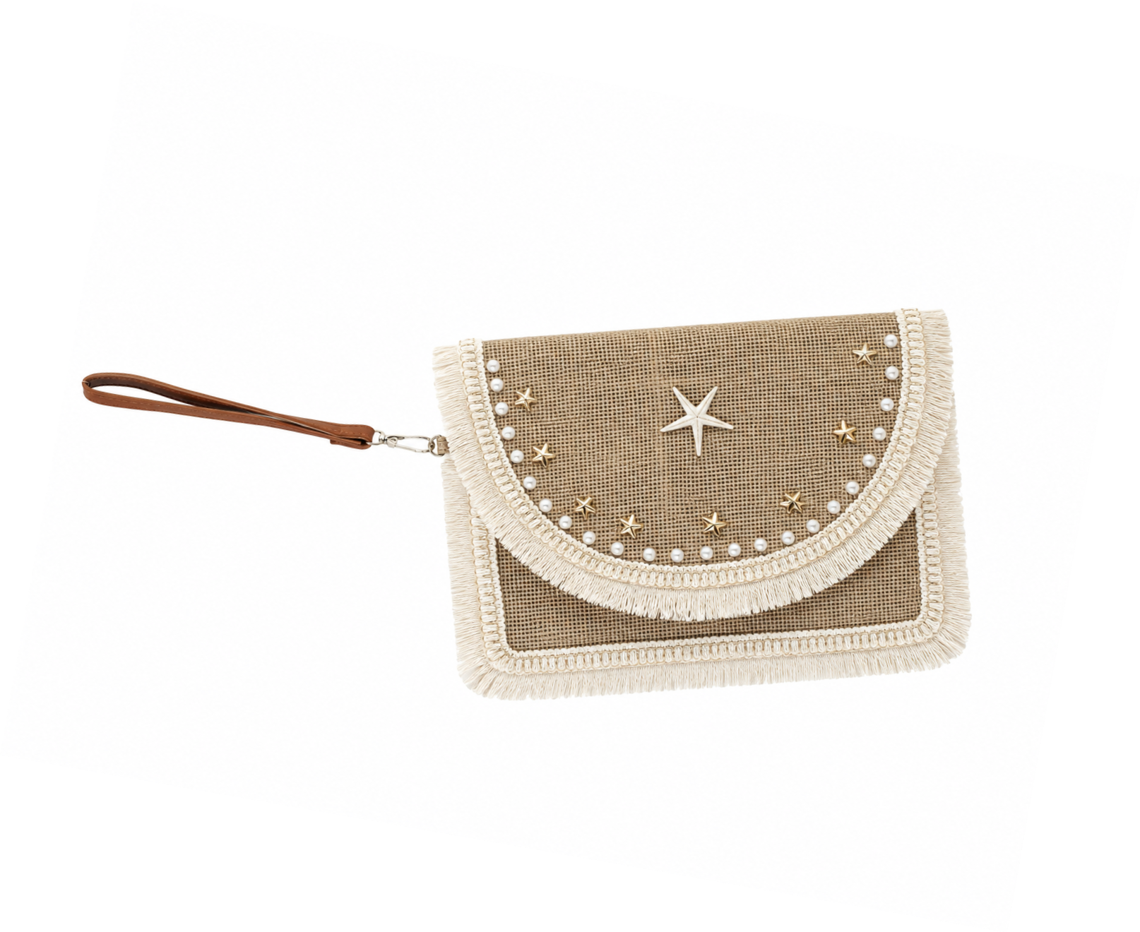 Handbags clutch Made of burlap for women ZT-12