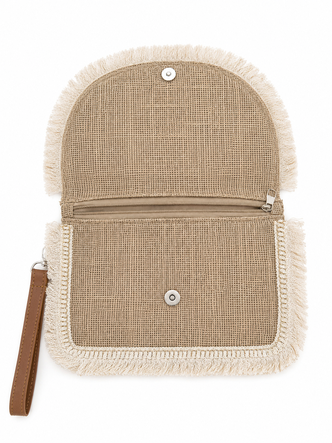 Handbags clutch Made of burlap for women ZT-12