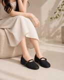 Ballerina flat fabric Dentelle elegant BF-814