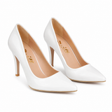 Shoes Heels Leather Glossy Unique GZ-906
