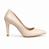 Shoes Heels Leather Glossy Unique GZ-906