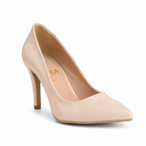 Shoes Heels Leather Glossy Unique GZ-906