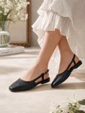 Mules Leather With Buckle BF-800