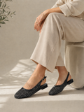 Ballerina Flat Mesh With Buckle BF-808