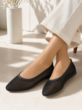 Ballerina flat fabric mesh BN-521